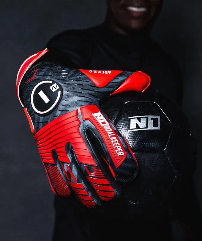 Luva de Goleiro Profissional N1 Ares