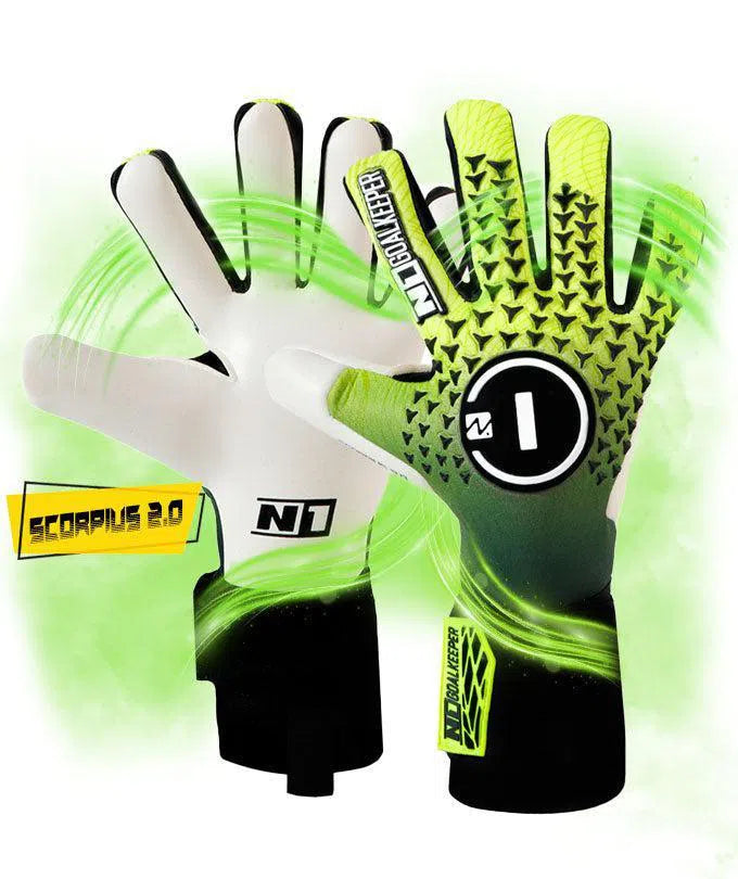 Luva de Goleiro Profissional N1 Scorpius 2.0