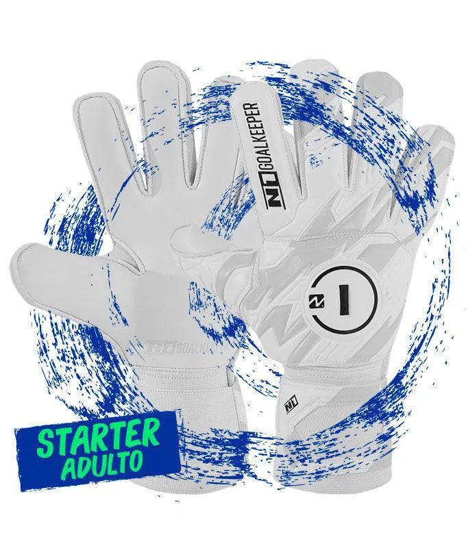 Luva de Goleiro Iniciante N1 Starter Adulto