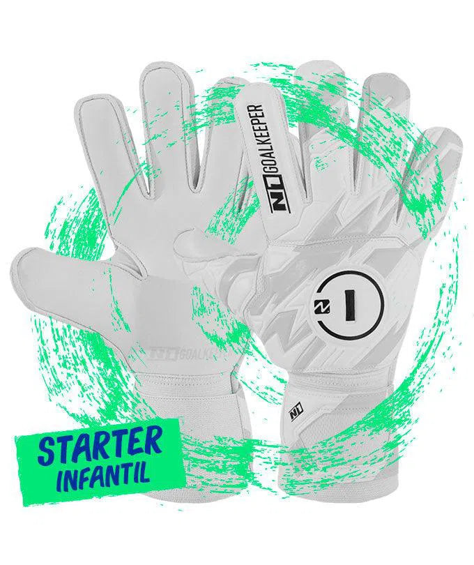 Luva de Goleiro Iniciante N1 Starter Infantil